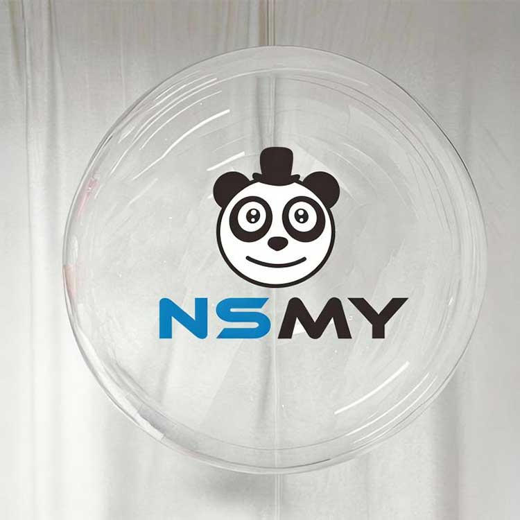 48-дюймові круглі прозорі повітряні кулі Bobo