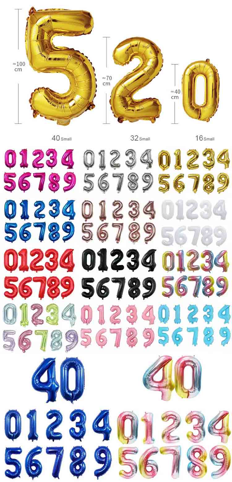 digital aluminum foil balloon