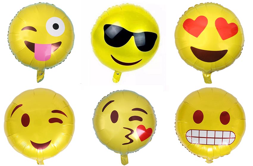 emoji aluminum film balloon